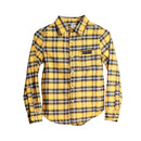 Kids Flannel | Yellow/Black
